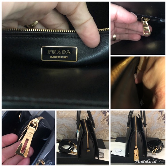 New Prada Saffiano Graphic Print Collage Tote Bag - Picture 8 of 8